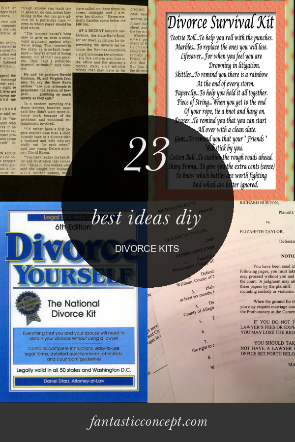 23 Best Ideas Diy Divorce Kits Home, Family, Style and Art Ideas